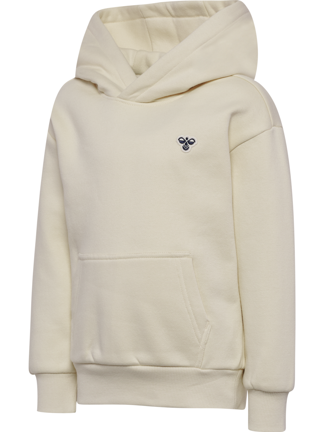 hmlJR LOOSE HOODIE BEE, WHITECAP GRAY, packshot