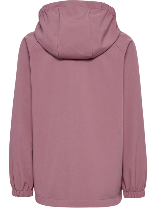 hmlJR LOOSE SOFTSHELL JACKET, WISTFUL MAUVE hmlJR LOOSE SOFTSHELL JACKET, WISTFUL MAUVE, packshot