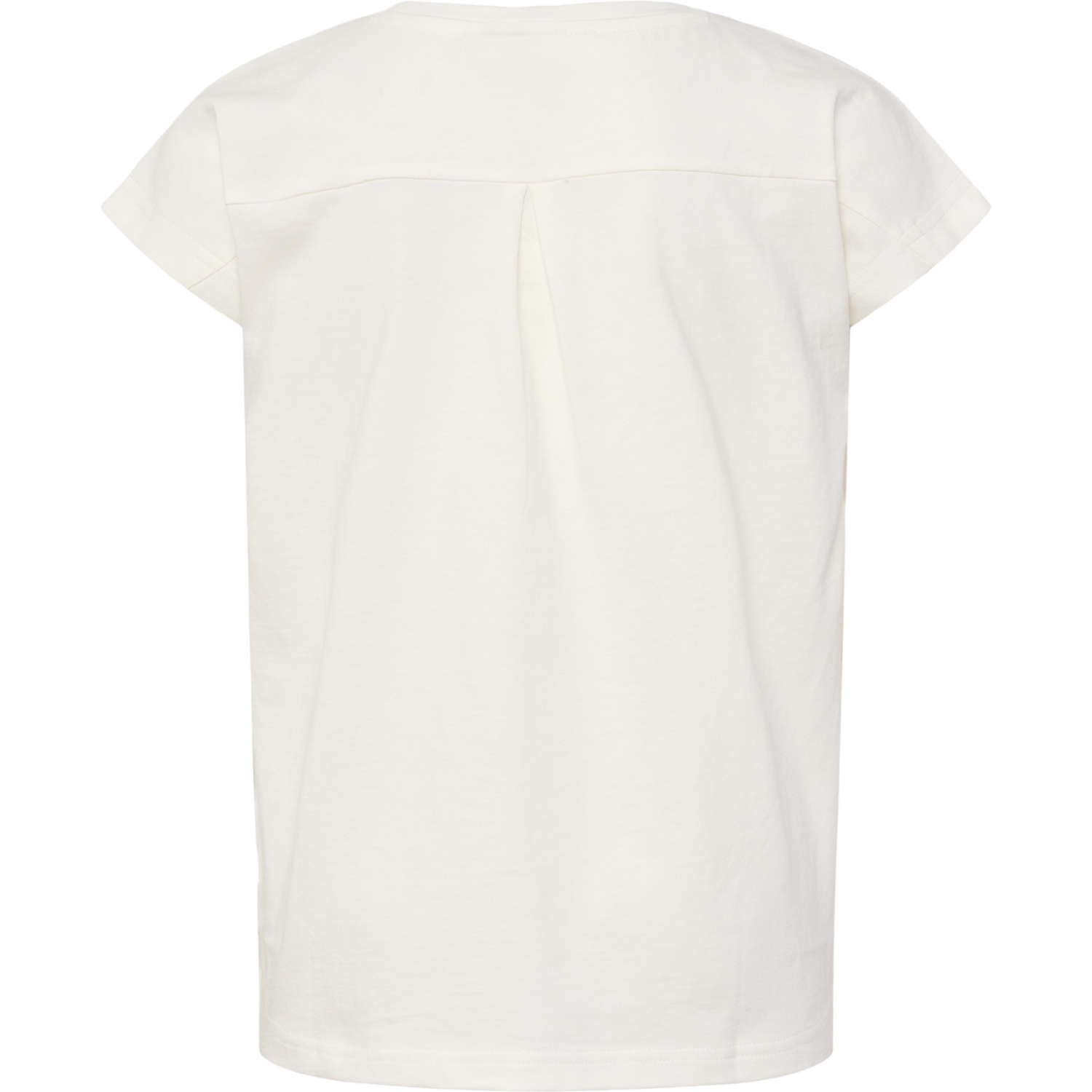 hmlLYDIA T-SHIRT S/S, MARSHMALLOW, packshot