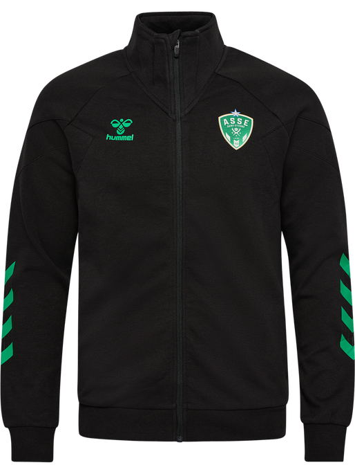 ASSE 23/24 TRAVEL ZIP JACKET, BLACK, packshot