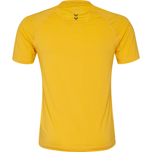 HML FIRST PERFORMANCE KIDS JERS S/S, SPORTS YELLOW, packshot