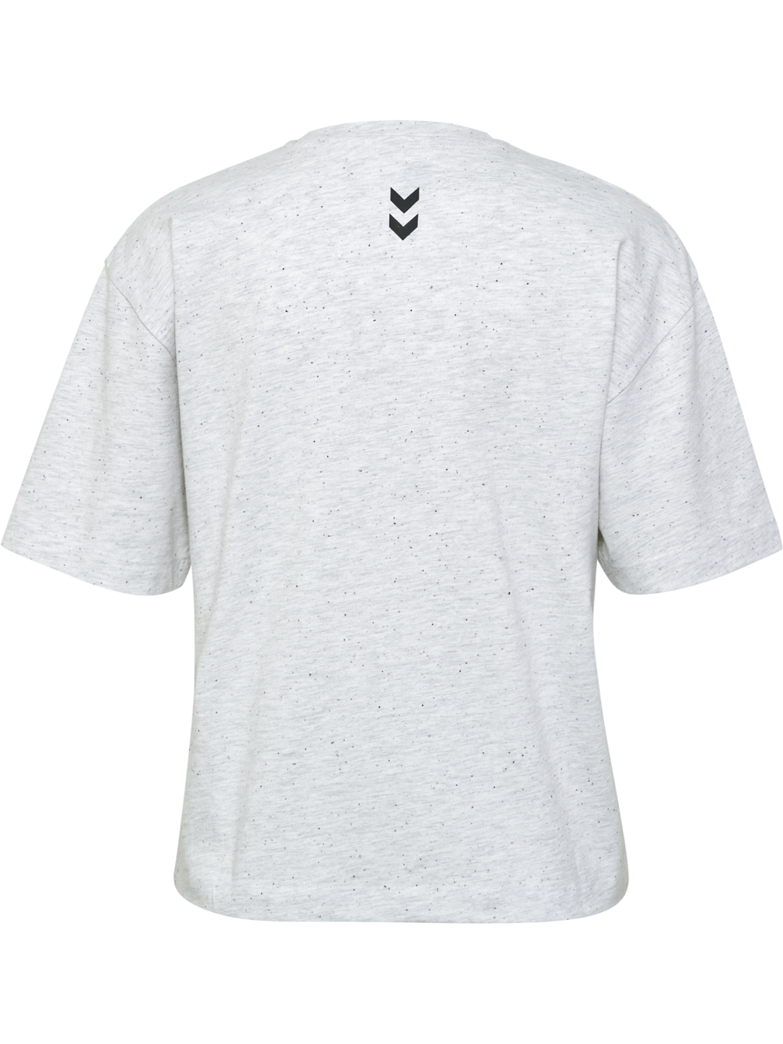 hmlMT ULTRA BOXY SHORT T-SHIRT, WHITE MELANGE, packshot