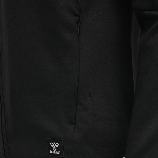 hmlTROPPER ZIP JACKET, BLACK hmlTROPPER ZIP JACKET, BLACK, packshot
