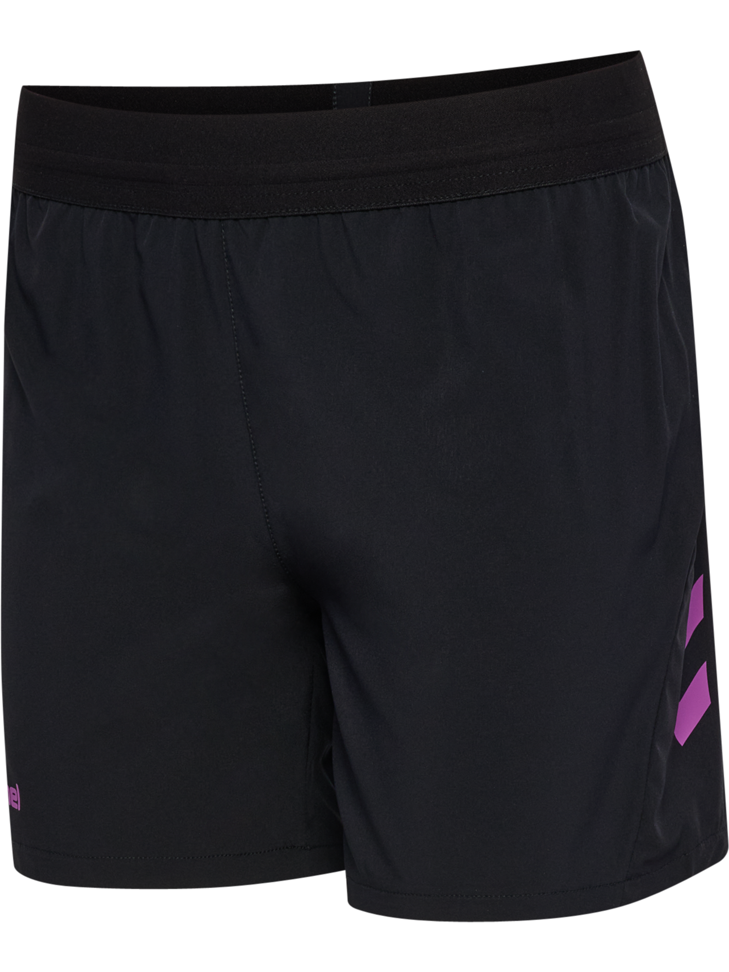 hmlBLAZE 2.0 TRAINING SHORTS WO, BLACK/DAHLIA, packshot
