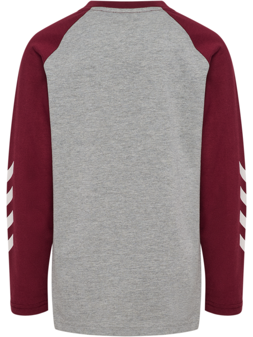 hmlJR LOGO T-SHIRT L/S, CHOCOLATE TRUFFLE hmlJR LOGO T-SHIRT L/S, CHOCOLATE TRUFFLE, packshot