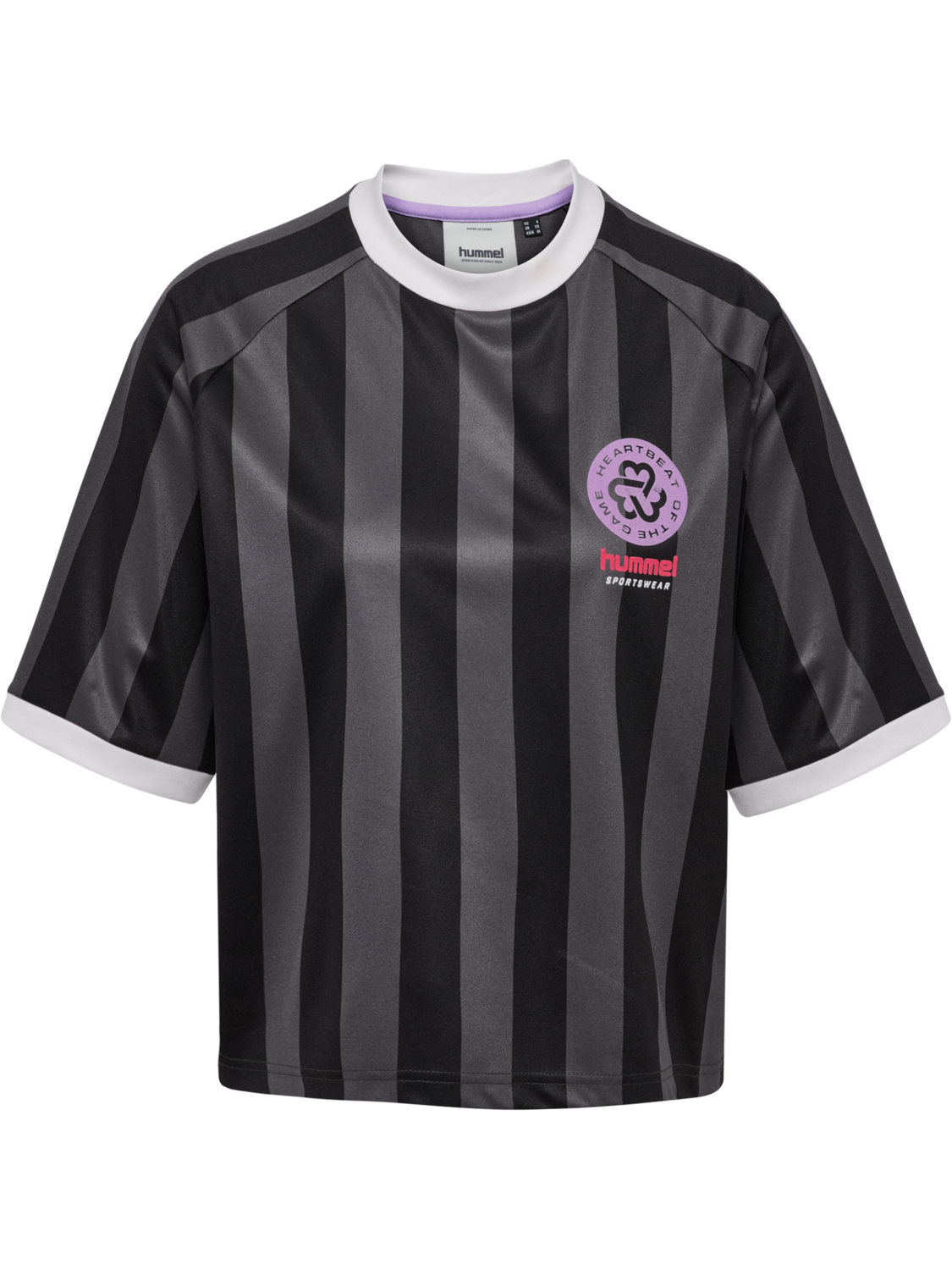 hmlBOXY BEE MINE SHIRT S/S, BLACK, packshot