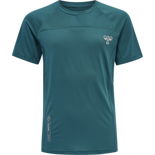 hmlGG12 TRAINING TEE KIDS, DEEP LAGOON, packshot