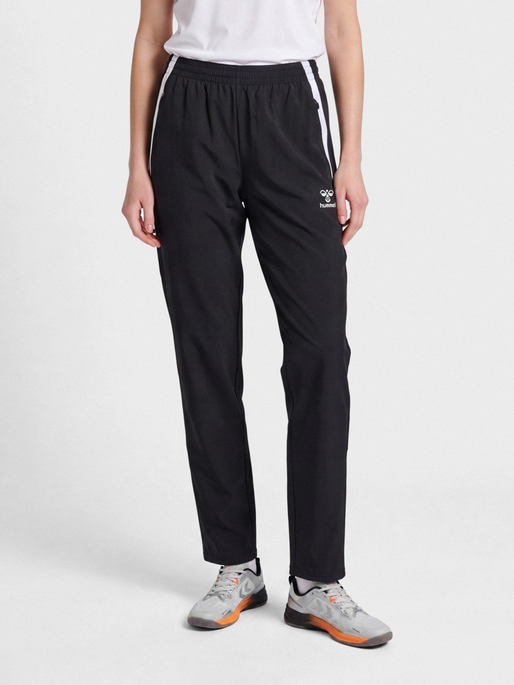 hmlLEAD 2.0 WOVEN PANTS WOMAN, BLACK, model