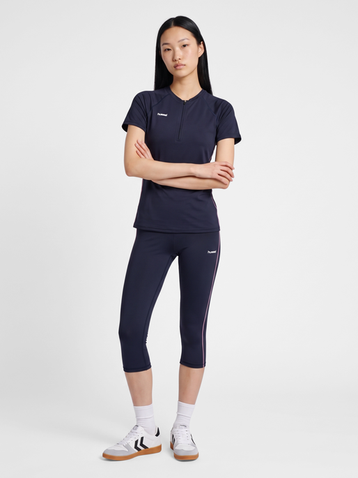 hmlPRIMA CAPRI TIGHTS, NIGHT SKY, model