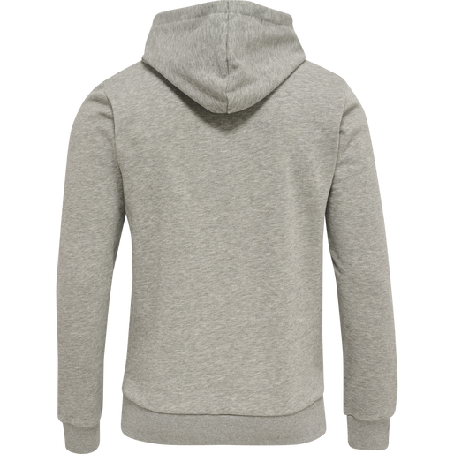 hmlOSCAR HOODIE, GREY MELANGE hmlOSCAR HOODIE, GREY MELANGE, packshot