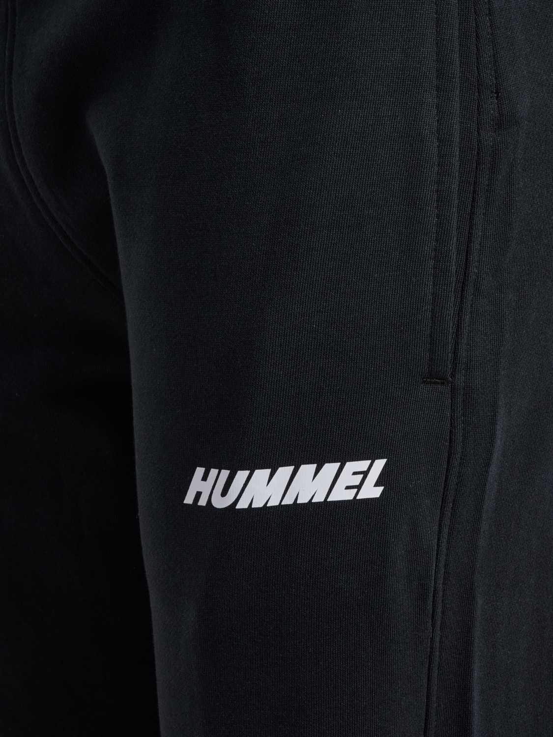 hmlELEMENTAL TAPERED PANTS WOMAN, BLACK, packshot