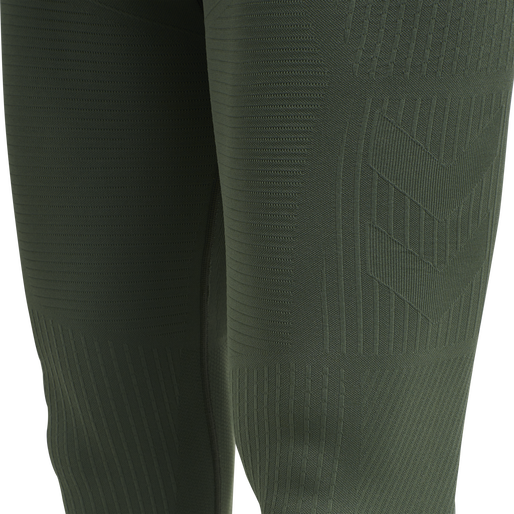 hmlSTROKE SEAMLESS TIGHTS, THYME hmlSTROKE SEAMLESS TIGHTS, THYME, packshot
