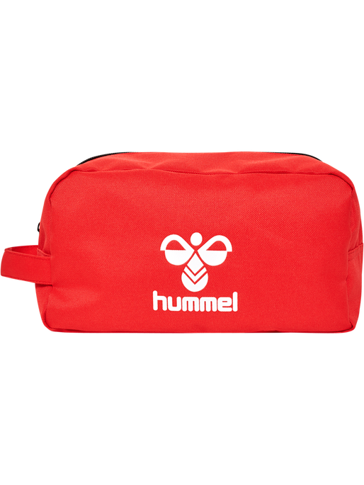 hmlESSENTIAL TOILETRY BAG, TRUE RED, packshot