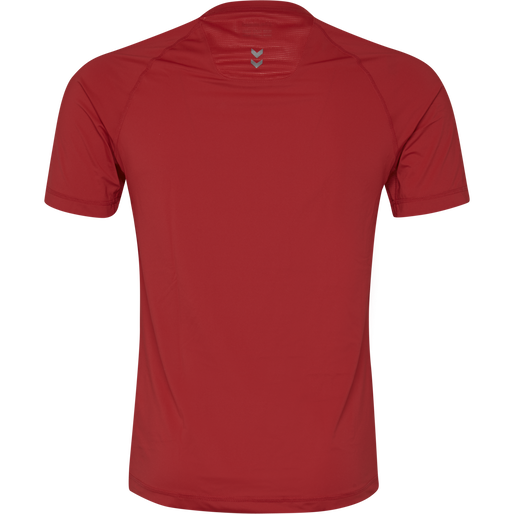 HML FIRST PERFORMANCE KIDS JERS S/S, TRUE RED HML FIRST PERFORMANCE KIDS JERS S/S, TRUE RED, packshot