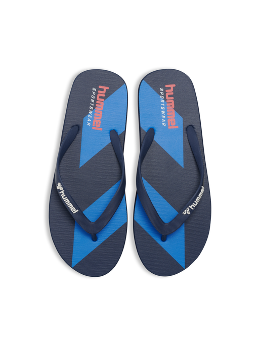 CHEVRON FLIP FLOP, NAVY CHEVRON FLIP FLOP, NAVY, packshot