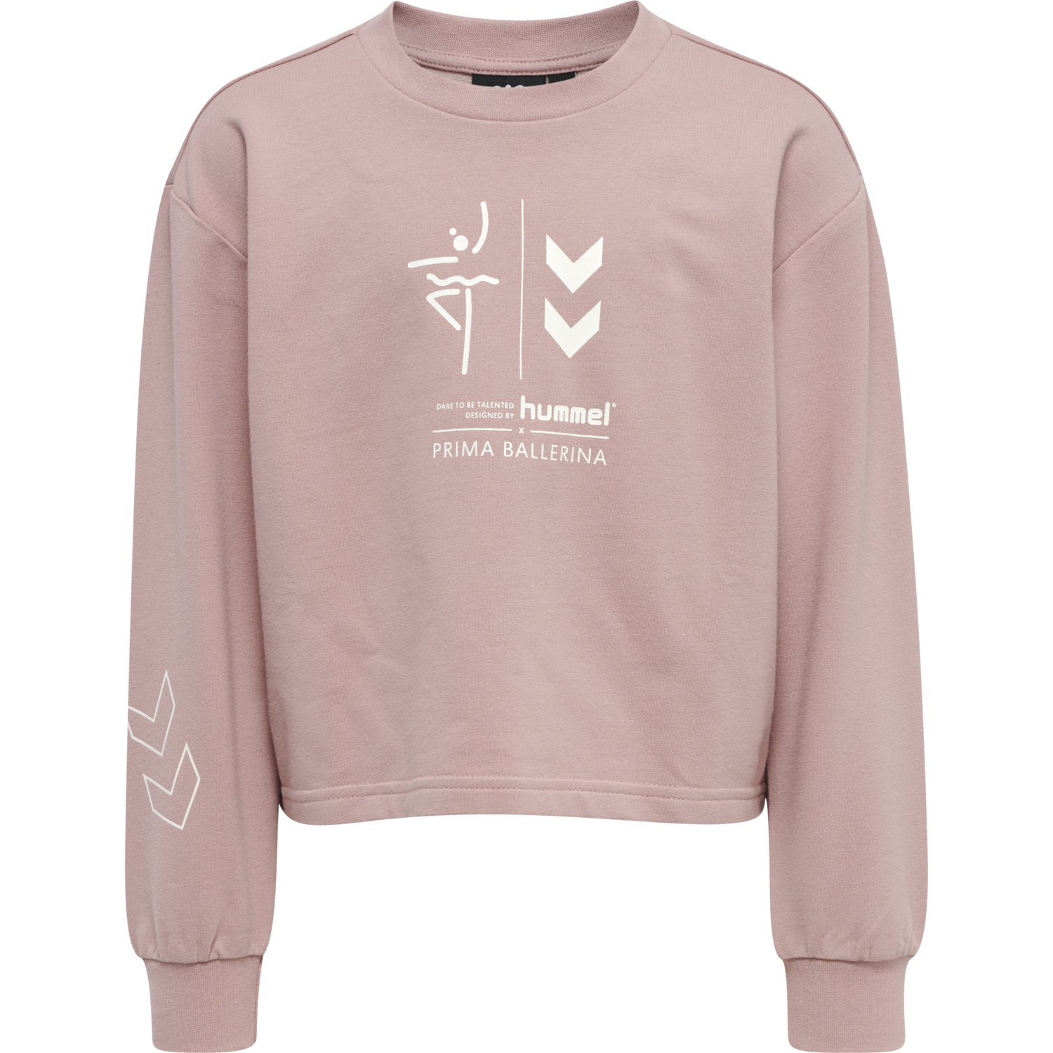 hmlPRIMA BEE SWEATSHIRT, WOODROSE, packshot