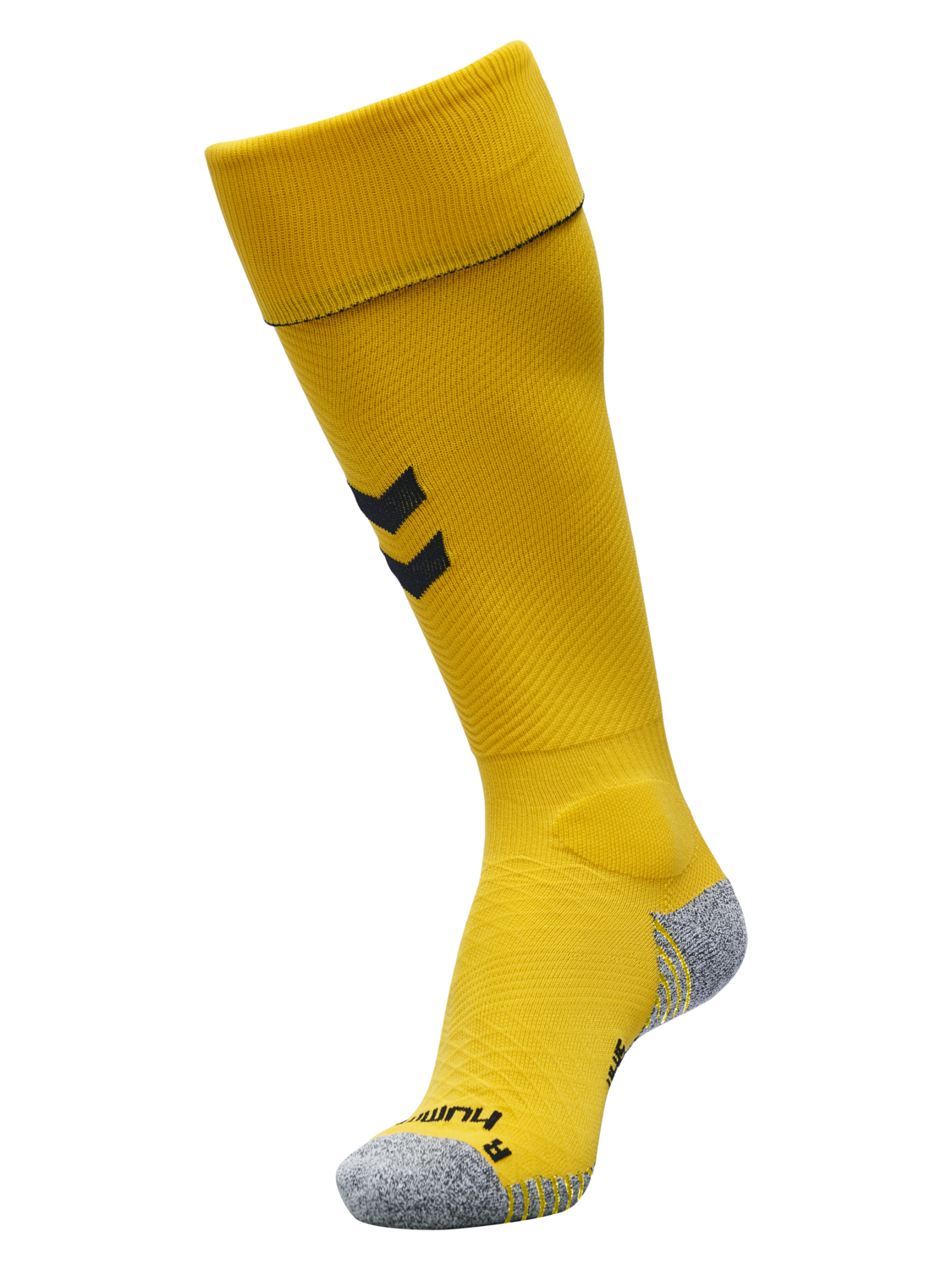 PRO FOOTBALL SOCK 17 - 18, SPORTS YELLOW/BLACK, packshot
