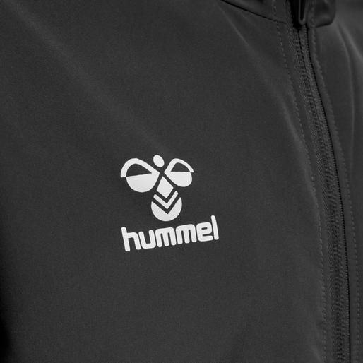 hmlCORE XK MICRO ZIP JACKET KIDS, BLACK, packshot