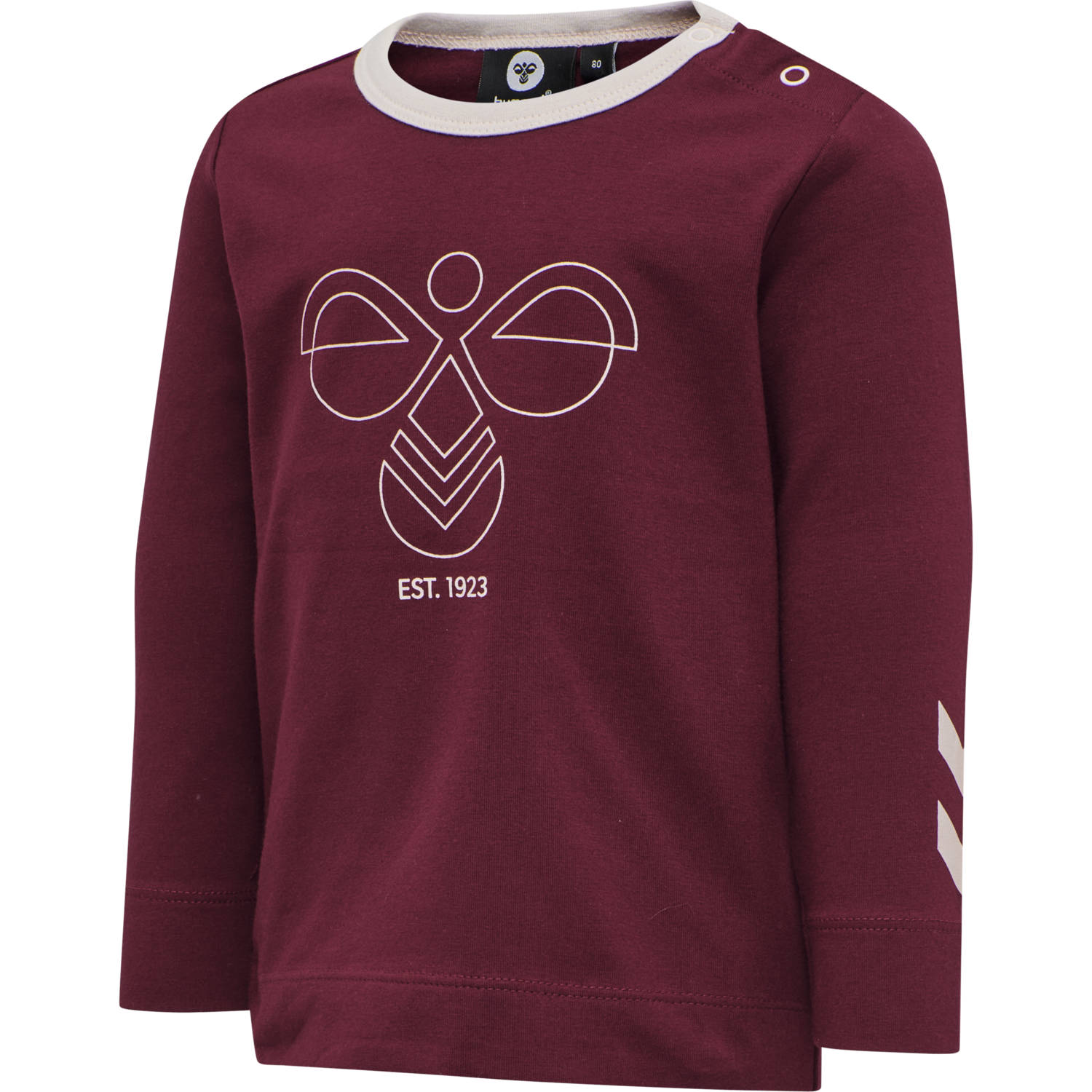 hmlHEAVENLY T-SHIRT L/S, CABERNET, packshot