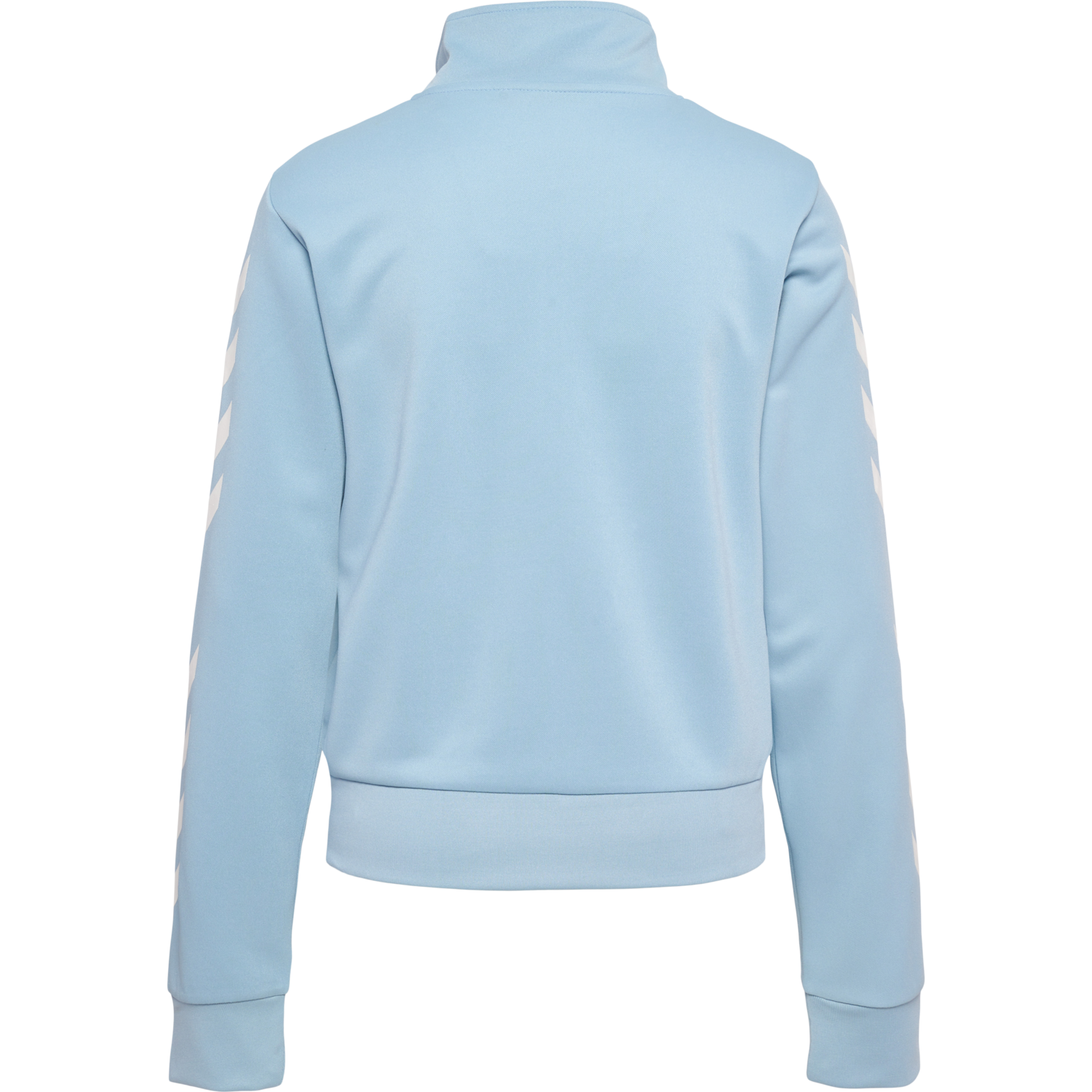 hmlLEGACY POLY WOMAN ZIP JACKET, CELESTIAL BLUE, packshot