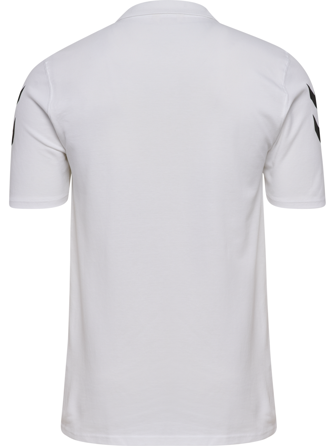hmlGO 2.0 CHEVRON  POLO, WHITE, packshot