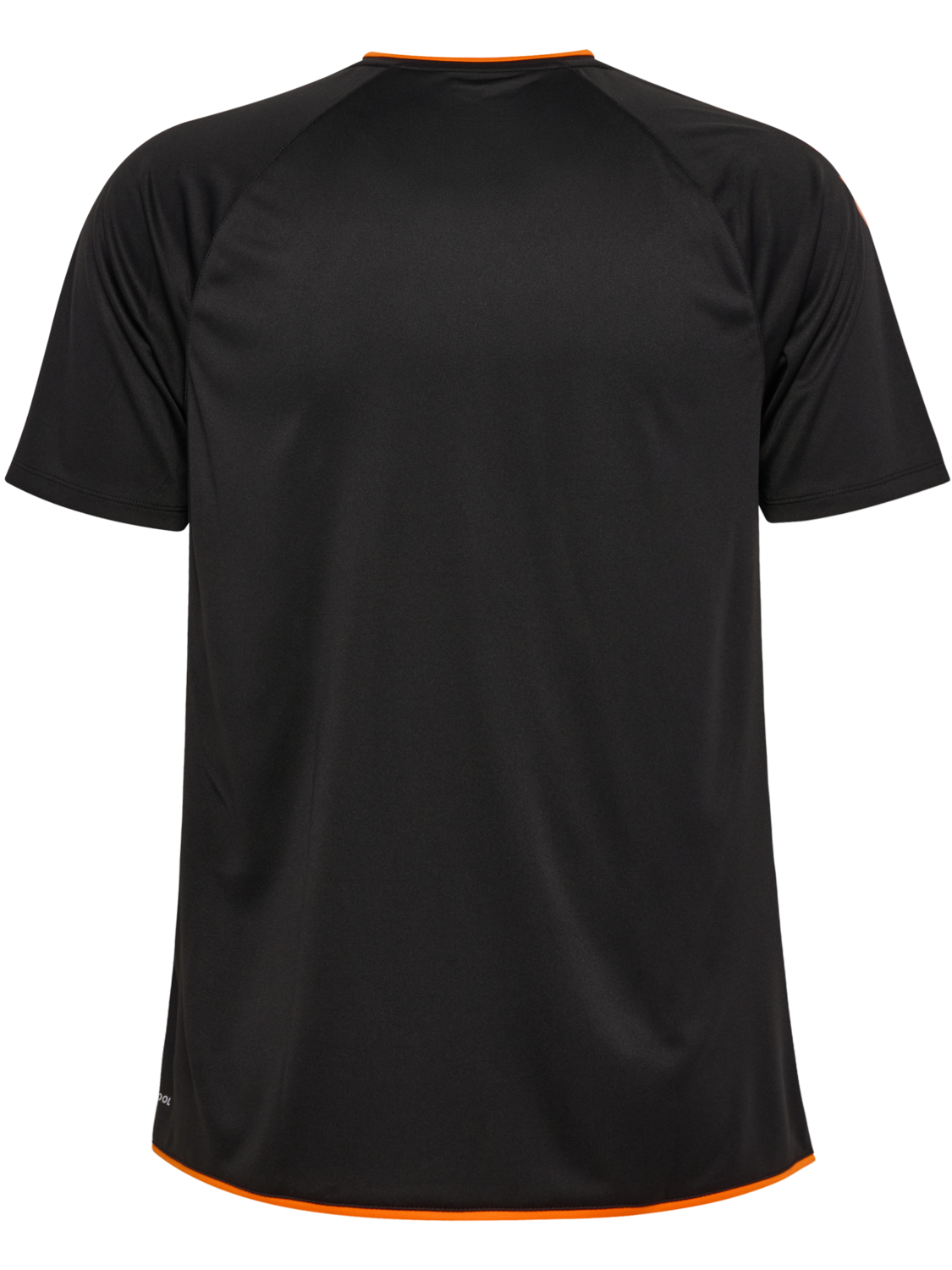 hmlCORE 2.0 JERSEY S/S, BLACK/ORANGE TIGER, packshot