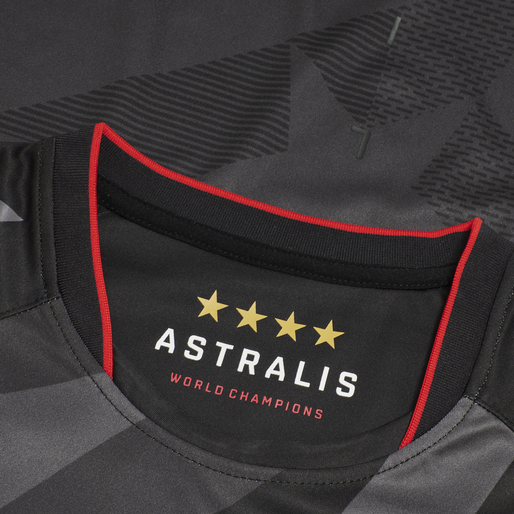 ASTRALIS 20/21 GAME JERSEY S/S_KIDS, BLACK W/LOGO, packshot