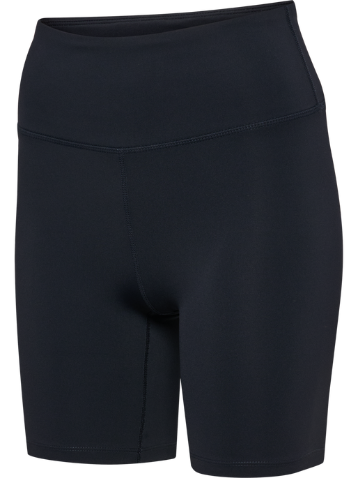 hmlCOURT MW POCKET TIGHTS SHORTS W, LIGHT GREY/BLACK, packshot