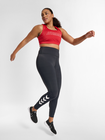 hmlTE CURVY HIGHT WAIST TIGHTS PLUS, MAGNET, model