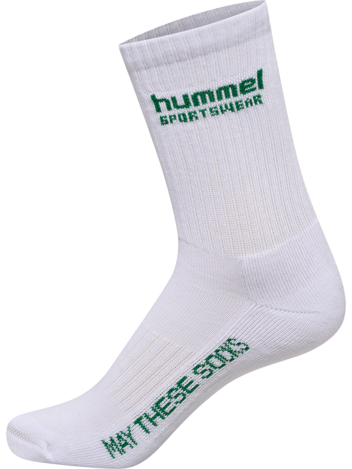 hml3-PACK SOCKS SPORTSWEAR, SKYDIVER/EDEN/WHITE hml3-PACK SOCKS SPORTSWEAR, SKYDIVER/EDEN/WHITE, packshot