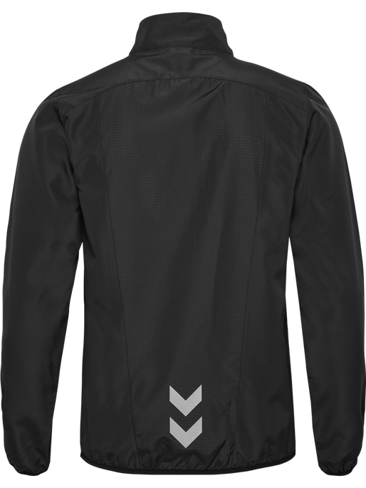 hmlRUN JACKET, BLACK, packshot