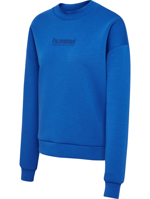 hmlFAST TECH FLEECE CREW, OLYMPIAN BLUE hmlFAST TECH FLEECE CREW, OLYMPIAN BLUE, packshot