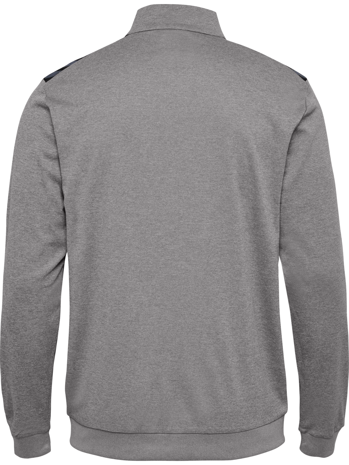 hmlAUTHENTIC PL ZIP JACKET, GREY MELANGE, packshot