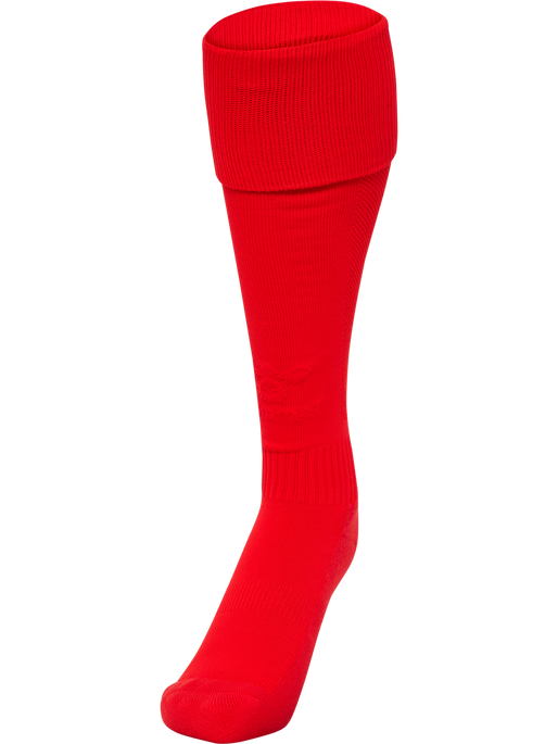 hmlESSENTIAL FOOTBALL SOCKS, TRUE RED/TRUE RED, packshot