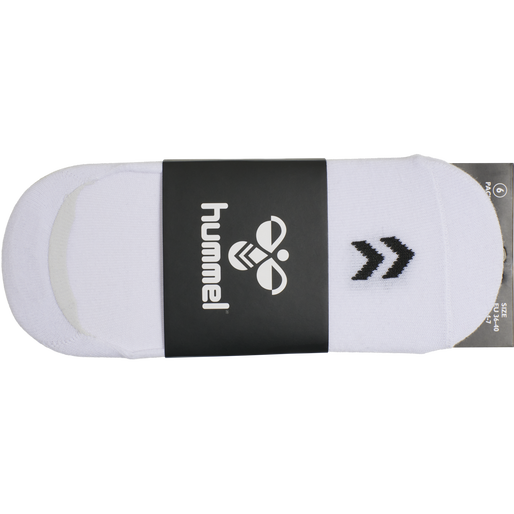 hmlCHEVRON 6-PACK NO SHOW SOCKS, WHITE hmlCHEVRON 6-PACK NO SHOW SOCKS, WHITE, packshot