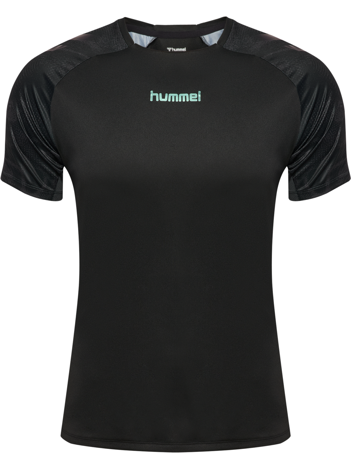 hmlBLAZE26 PRO TRAINING JERSEY S/S, BLACK, packshot