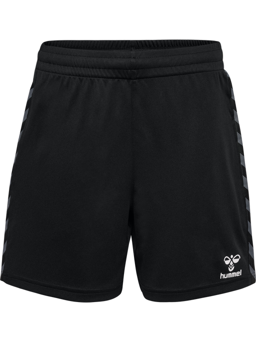 hmlAUTHENTIC PL SHORTS KIDS, BLACK, packshot