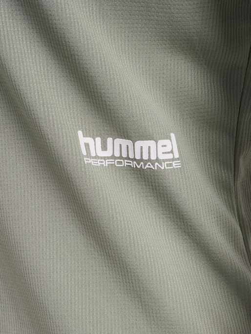hmlPULSE WORKOUT W T-SHIRT S/S, SEAGRASS, packshot