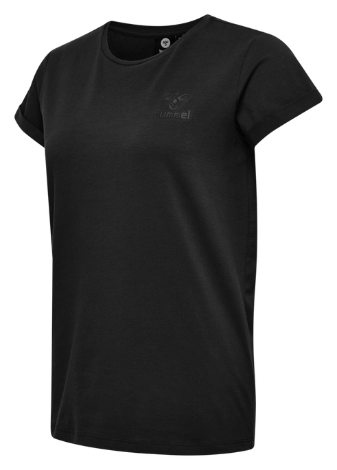 HMLISOBELLA T-SHIRT S/S, BLACK, packshot