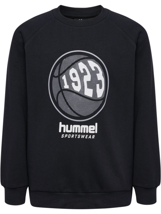 hmlLOKSI SWEATSHIRT, BLACK hmlLOKSI SWEATSHIRT, BLACK, packshot