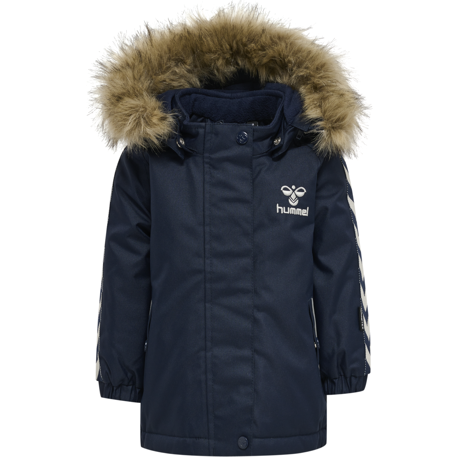 hmlCANYON TEX JACKET, BLACK IRIS, packshot