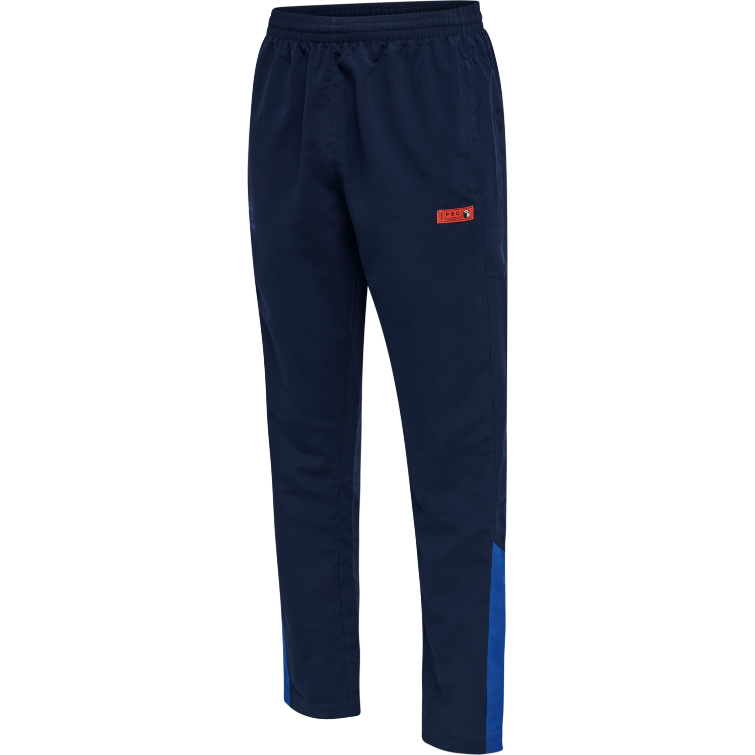 hmlPRO GRID WOVEN PANTS, MARITIME BLUE/SURF THE WEB, packshot