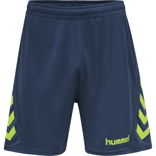 hmlPROMO DUO SET, LIME PUNCH/DARK DENIM, packshot