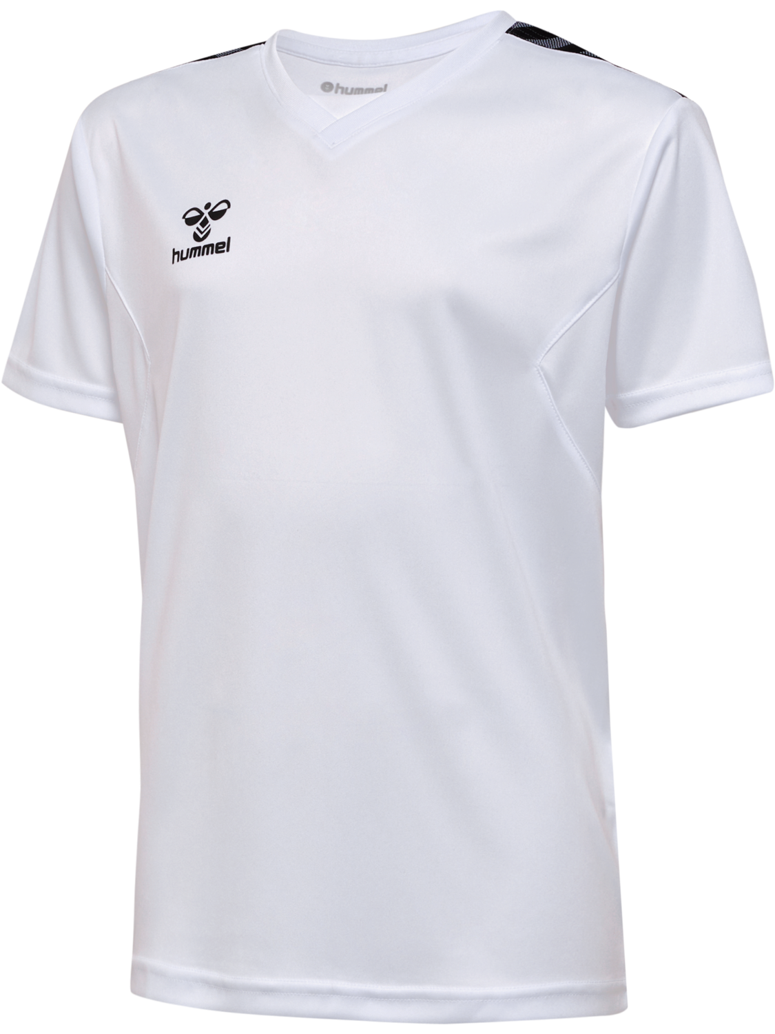 hmlAUTHENTIC PL JERSEY S/S KIDS, WHITE, packshot
