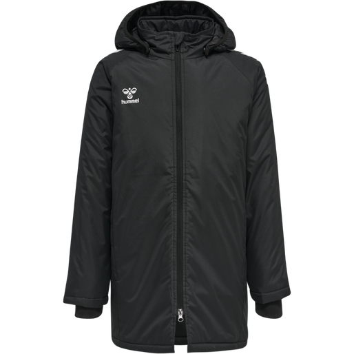 hmlCORE XK BENCH JACKET KIDS, BLACK hmlCORE XK BENCH JACKET KIDS, BLACK, packshot