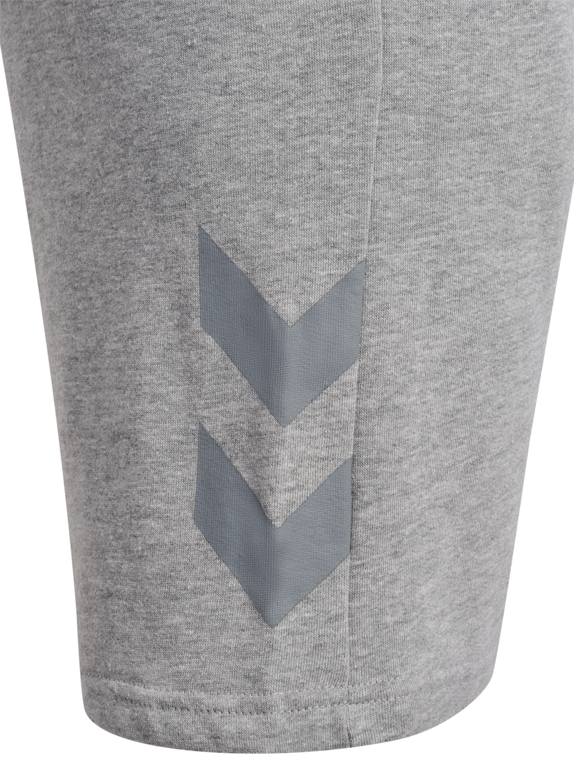 hmlLEGACY HOODIE + SHORTS SET, GREY MELANGE, packshot