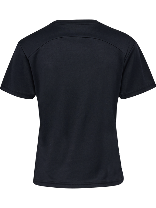 hmlPULSE TRAINING W T-SHIRT S/S, BLACK, packshot