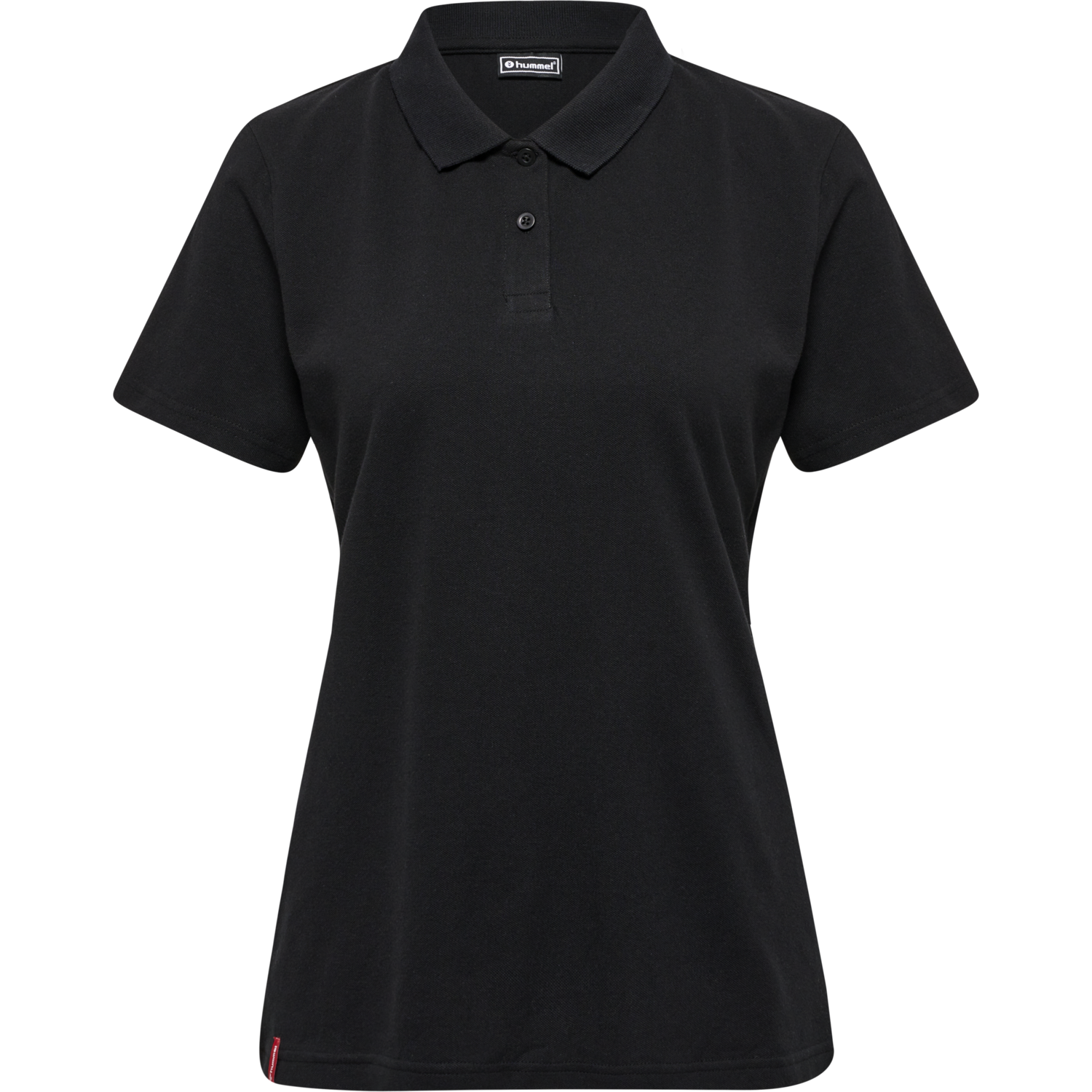 hmlRED CLASSIC POLO WOMAN, BLACK, packshot