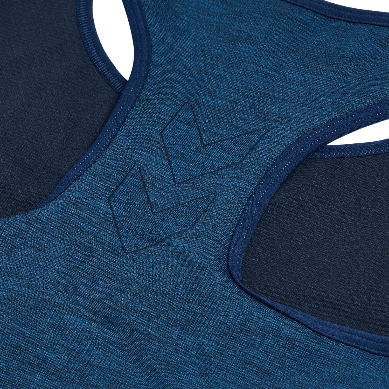 hmlTE CURVE SEAMLESS SPORTS BRA, INSIGNIA BLUE MELANGE, packshot