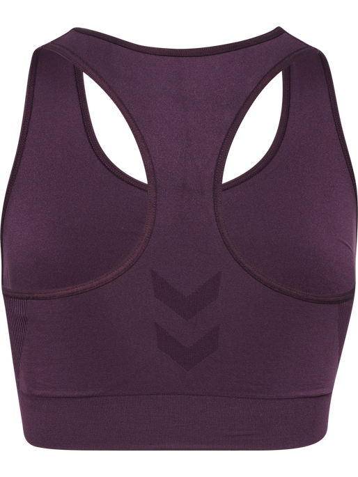 hmlTIF SEAMLESS SPORTS TOP, PLUM PERFECT, packshot